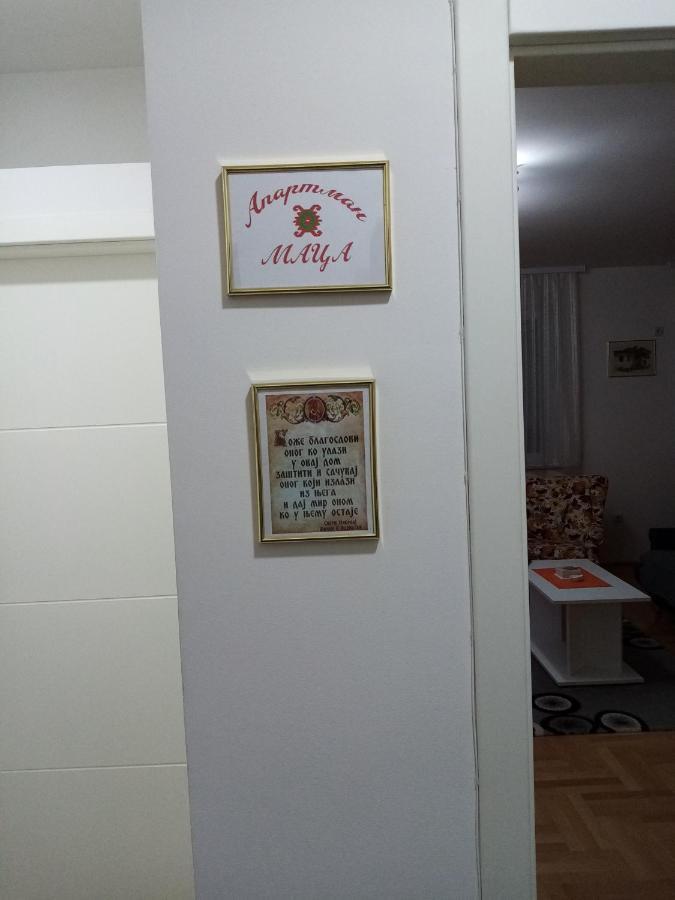 Apartman Maca Pirot Esterno foto